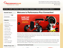 Tablet Screenshot of performanceplusconnection.com